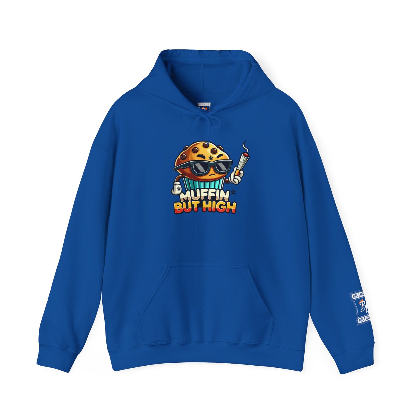 Muffin But High Sweatshirt, Funny Hoodie, Unisex Gift, Cannabis Apparel, Chill Vibe Clothing, Stoner Merch