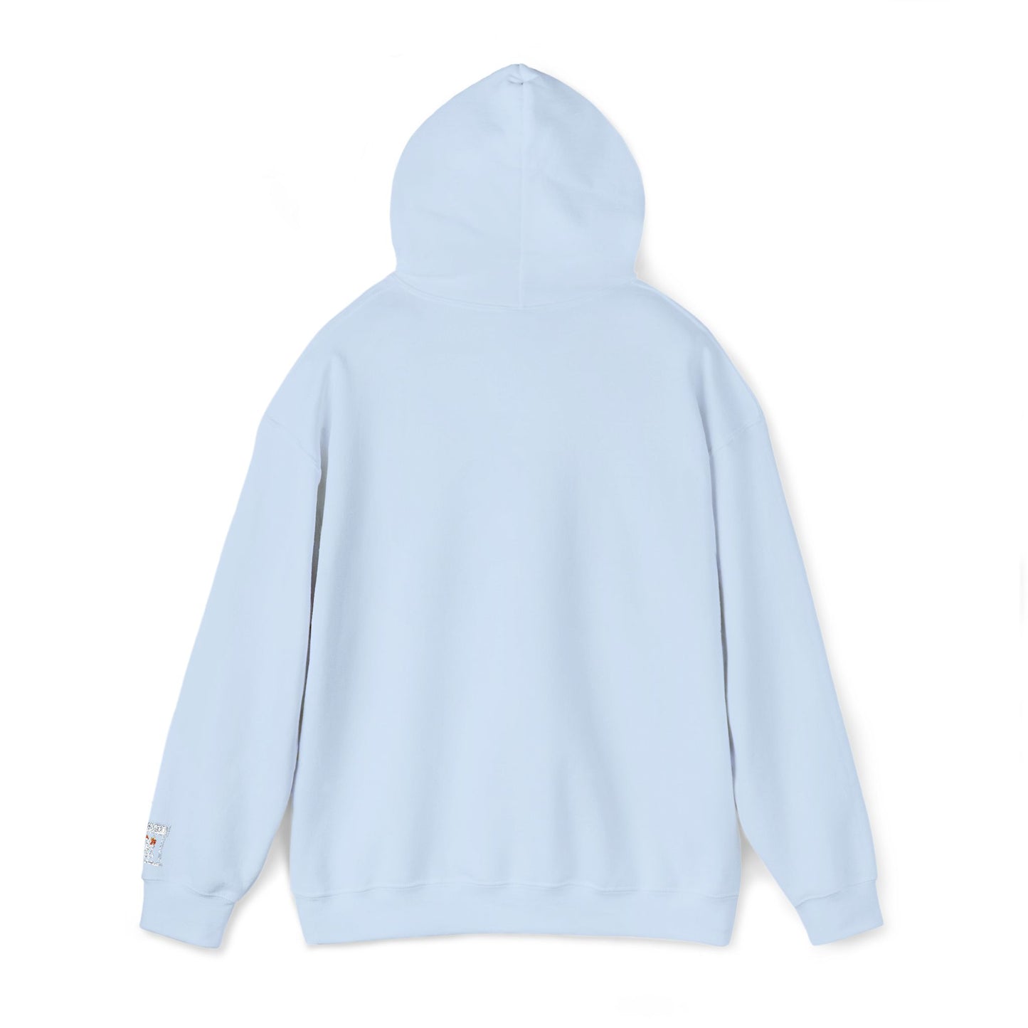 Hoodie — Golden Floral Teddy Bear Graphic Pullover