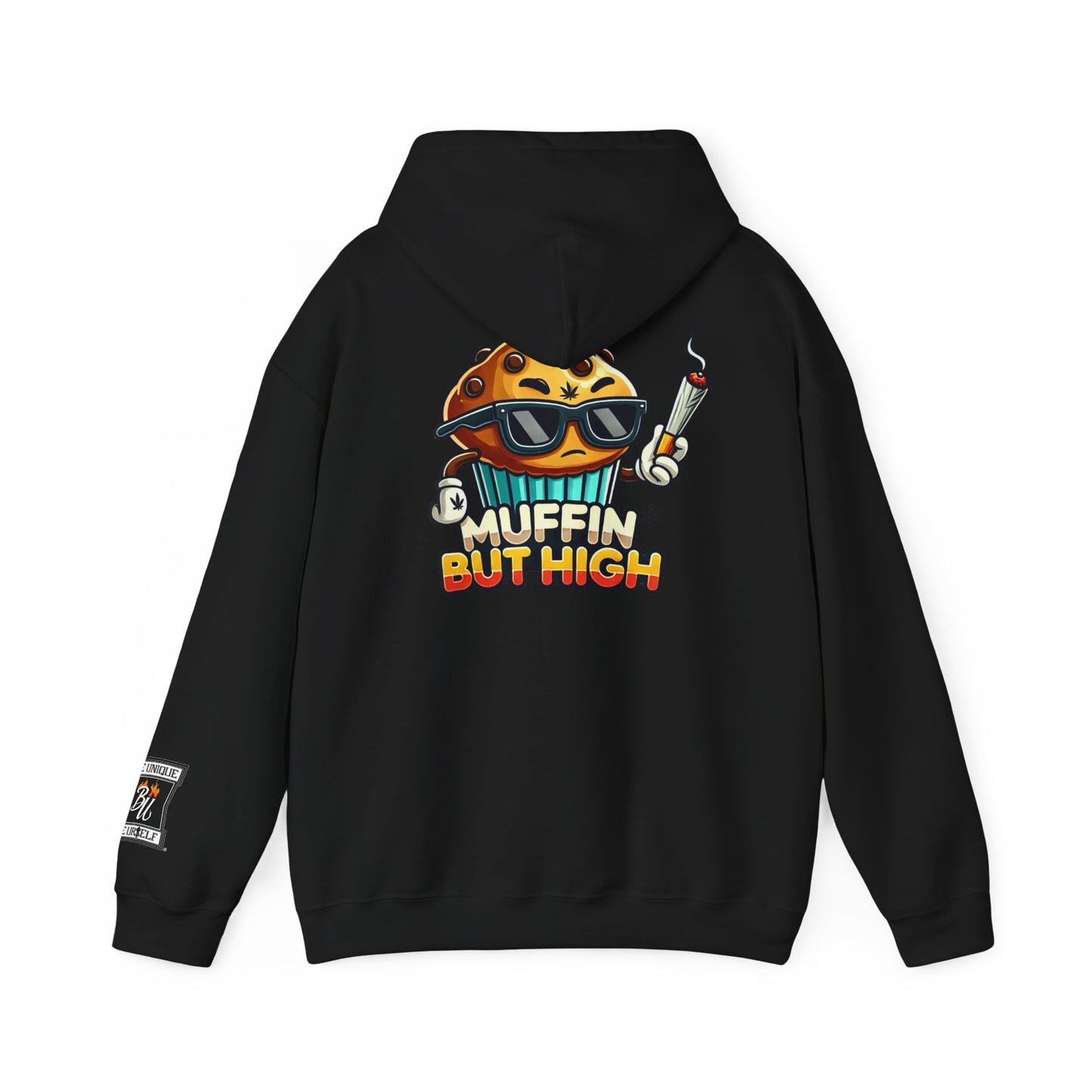 Muffin But High Sweatshirt, Funny Hoodie, Unisex Gift, Cannabis Apparel, Chill Vibe Clothing, Stoner Merch