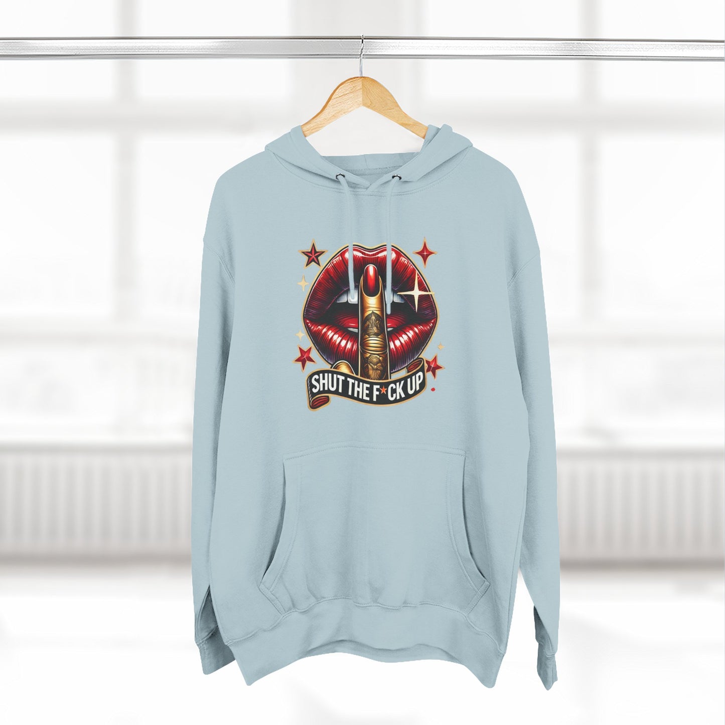 Shut the F**k Up Fleece Hoodie