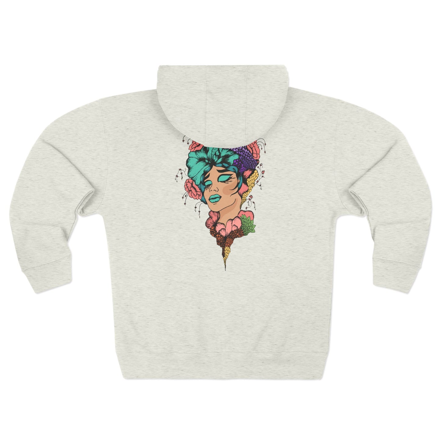 Inspirational Unisex Zip Hoodie - ‘Be Bold, Be Yourself’ - Trendy Graphic Hoodie, Cozy Casual Wear, Unique Gift for Her, Fashion Statement