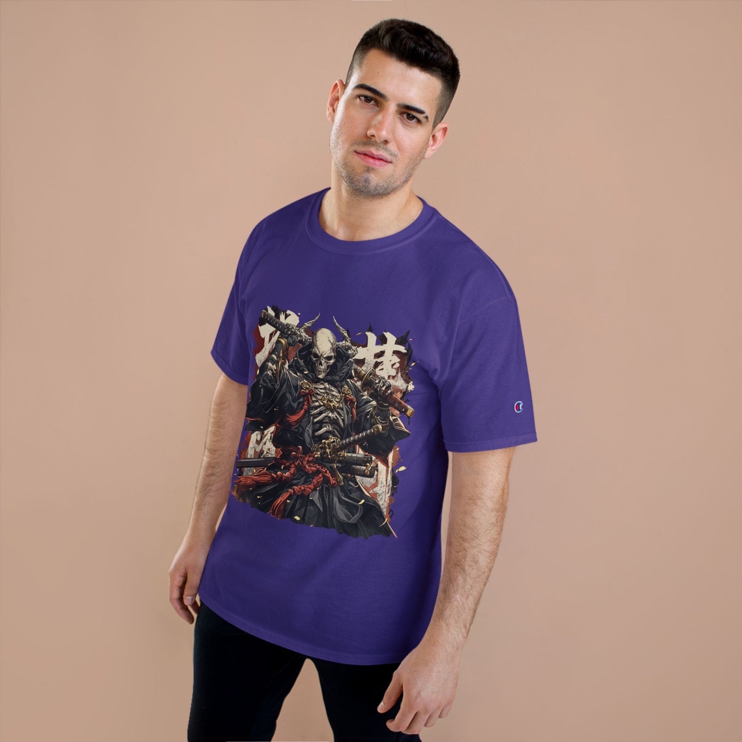 Samurai Warrior Champion T-Shirt, Anime T-Shirt, Gift for Him, Streetwear, Graphic Tee