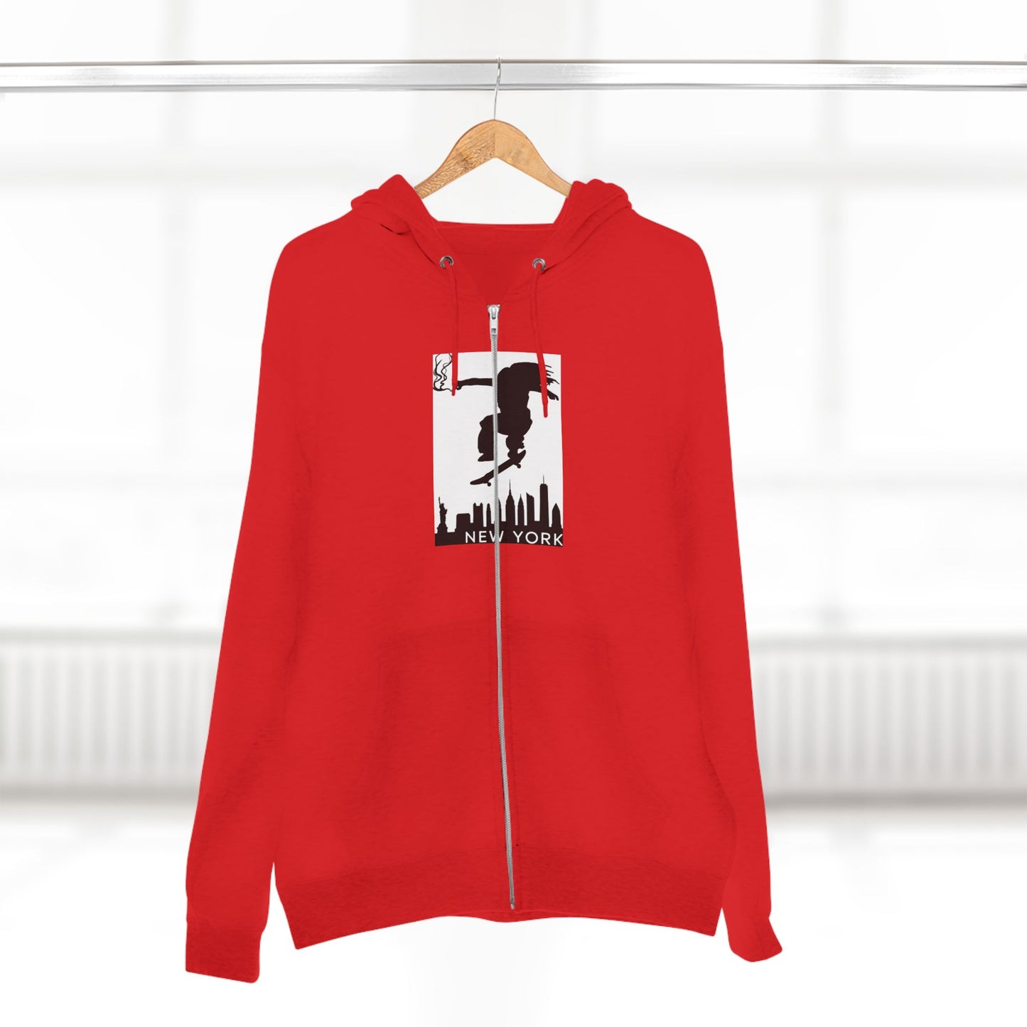 Urban Adventure Unisex Zip Hoodie - Perfect for City Lovers, Casual Wear, Street Style, Gift for Him/Her, Travel Clothing