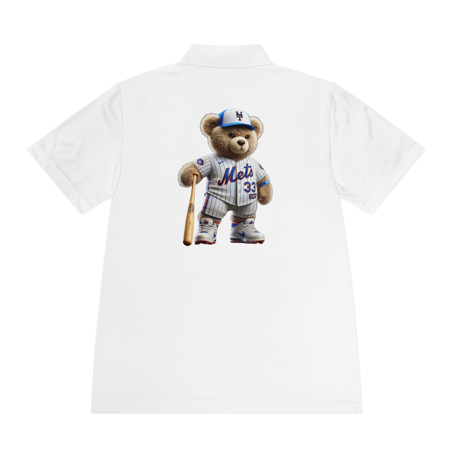 Men's Sport Polo Shirt with Bear Design - Casual Wear, Gift for Sports Lovers, Father's Day, Summer Outfits, Everyday Comfort