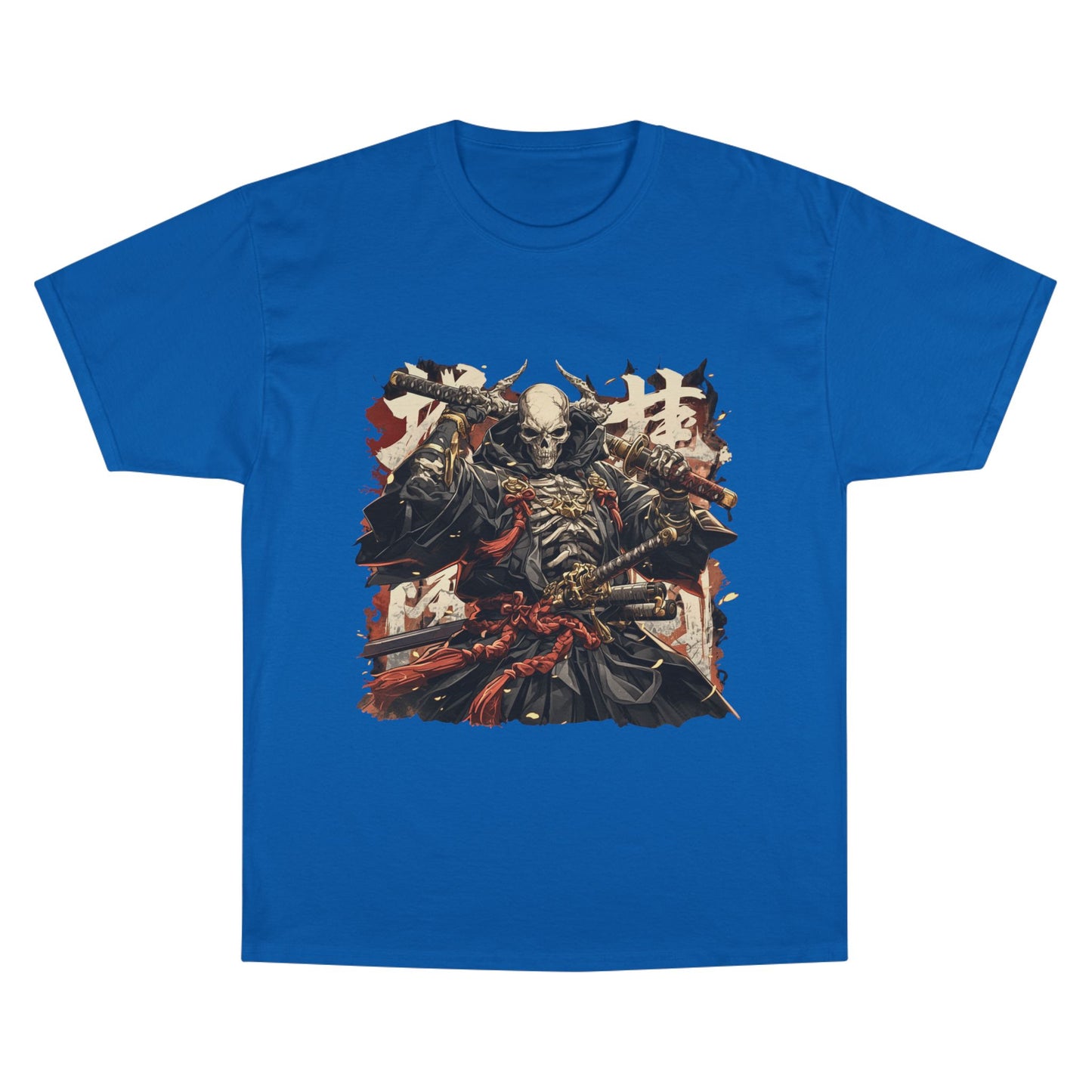 Samurai Warrior Champion T-Shirt, Anime T-Shirt, Gift for Him, Streetwear, Graphic Tee