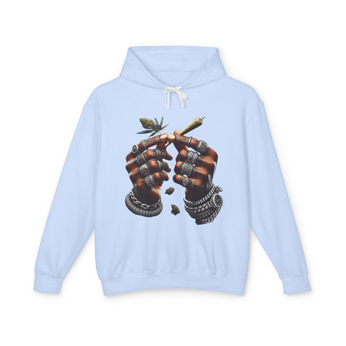 Chill Vibes Hoodie, Unisex Lightweight Sweatshirt, Boho Style, Ideal for Festivals, Everyday Comfort Wear, Unique Gift Idea