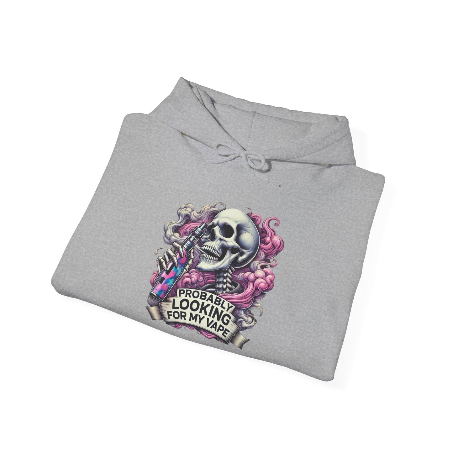 Skull Graphic Hoodie, Unisex Heavy Blend™ Hooded Sweatshirt, Halloween Apparel, Unique Style, Gift for Him/Her, Casual Wear, Streetwear