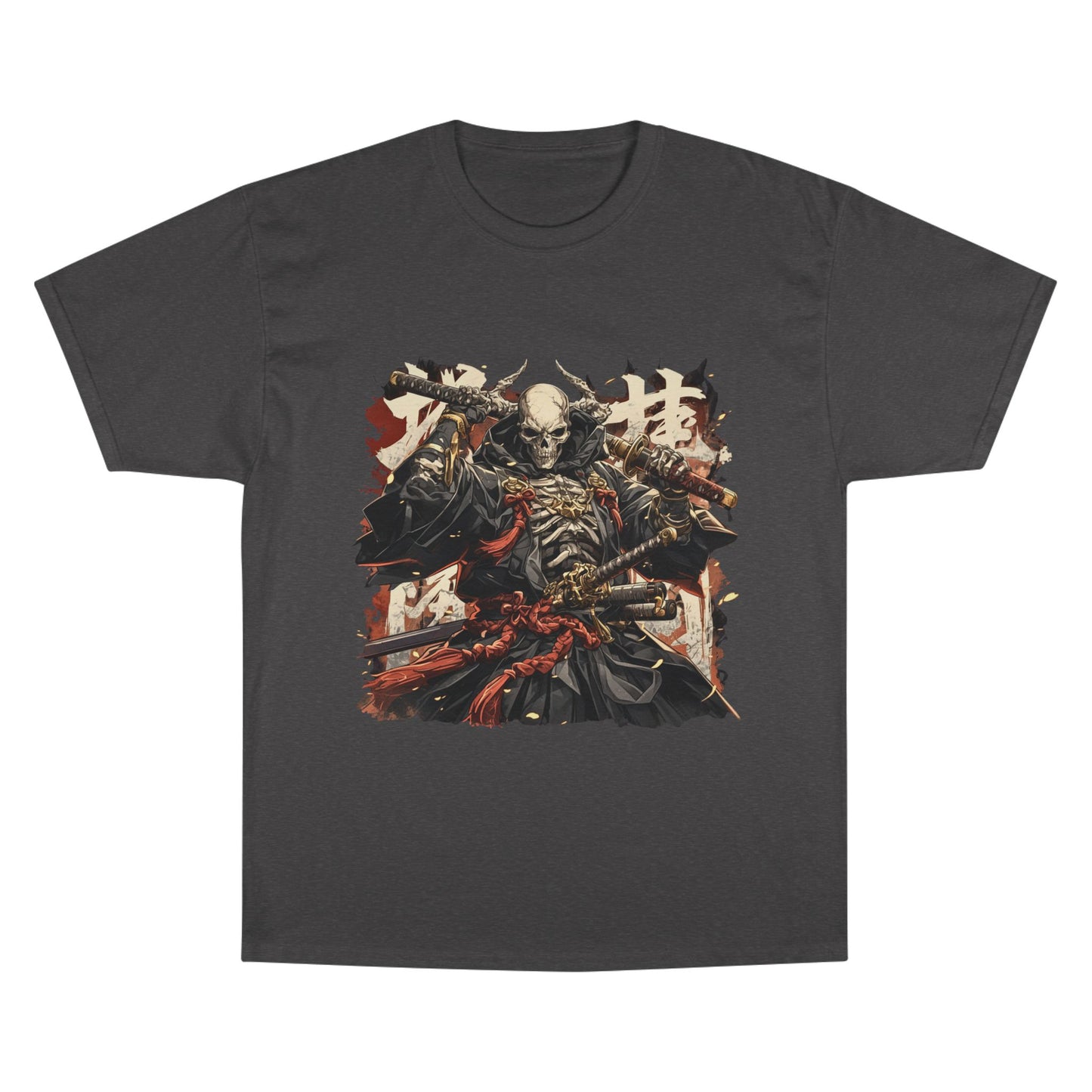Samurai Warrior Champion T-Shirt, Anime T-Shirt, Gift for Him, Streetwear, Graphic Tee