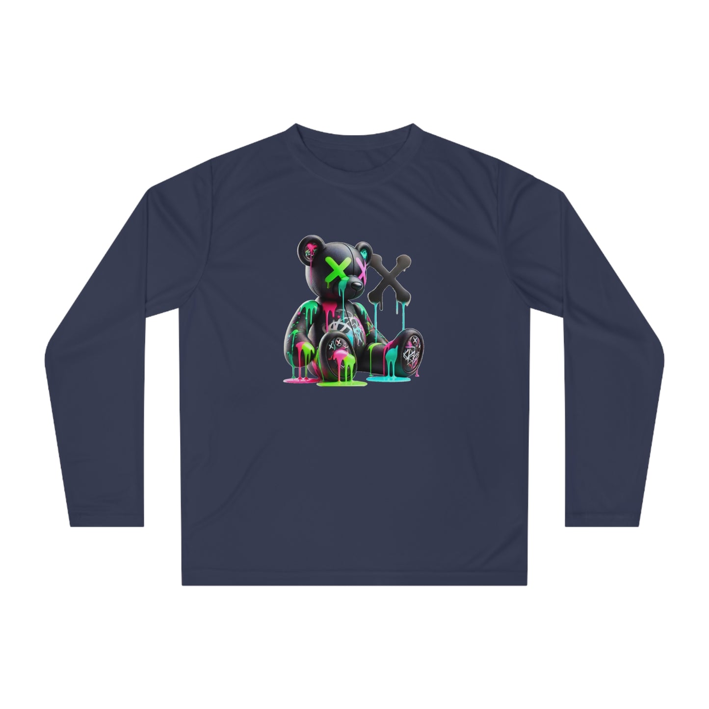 Neon Bear Long Sleeve Performance Shirt, Graphic Tee for Casual Wear, Gift for Art Lovers, Perfect for Festivals, Cosplay, and [...]