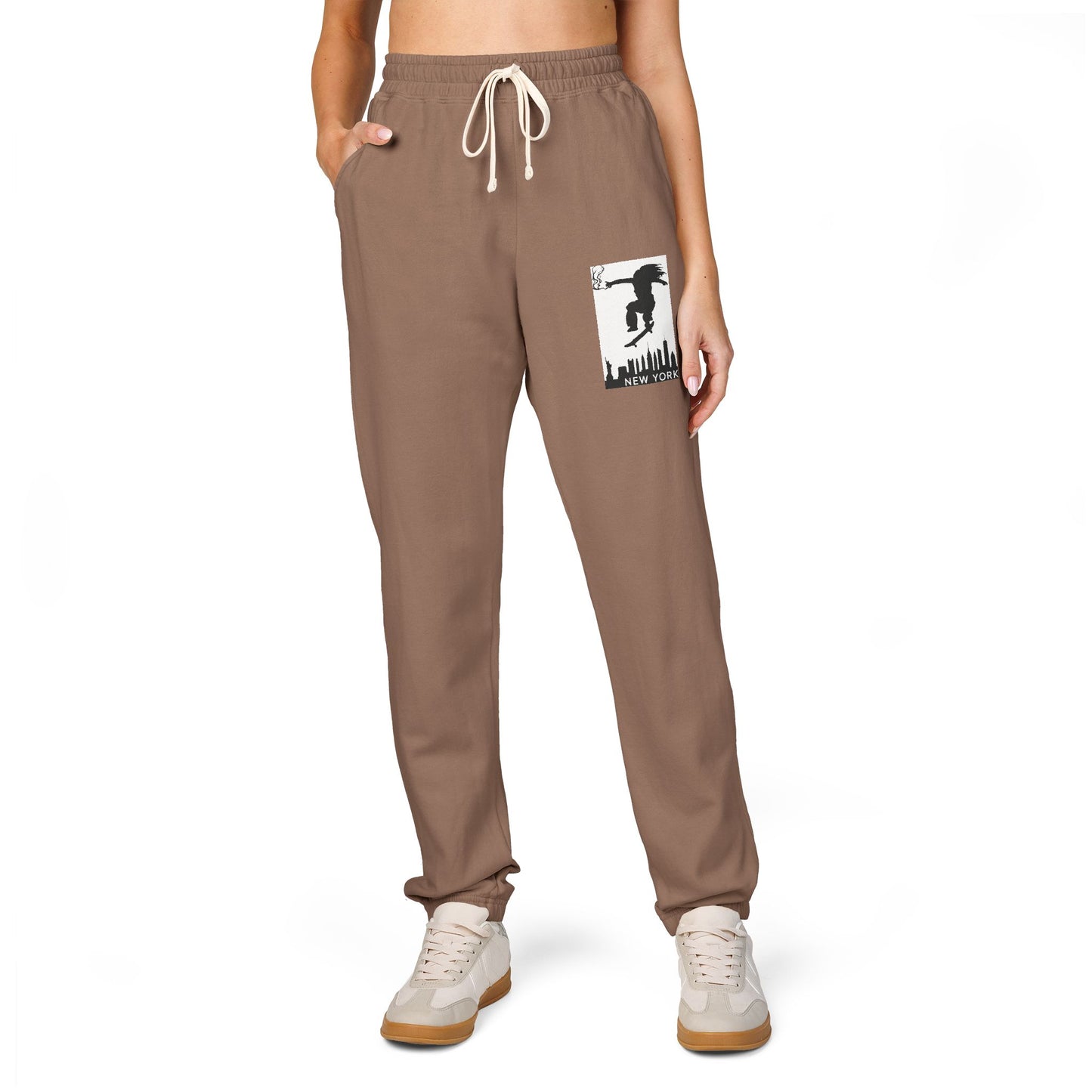 Cozy Garment-Dyed Fleece Sweatpants, Comfortable Lounge Pants for Everyday Wear, Perfect for Relaxation, Gifts for Her, Gym, Home, [...]