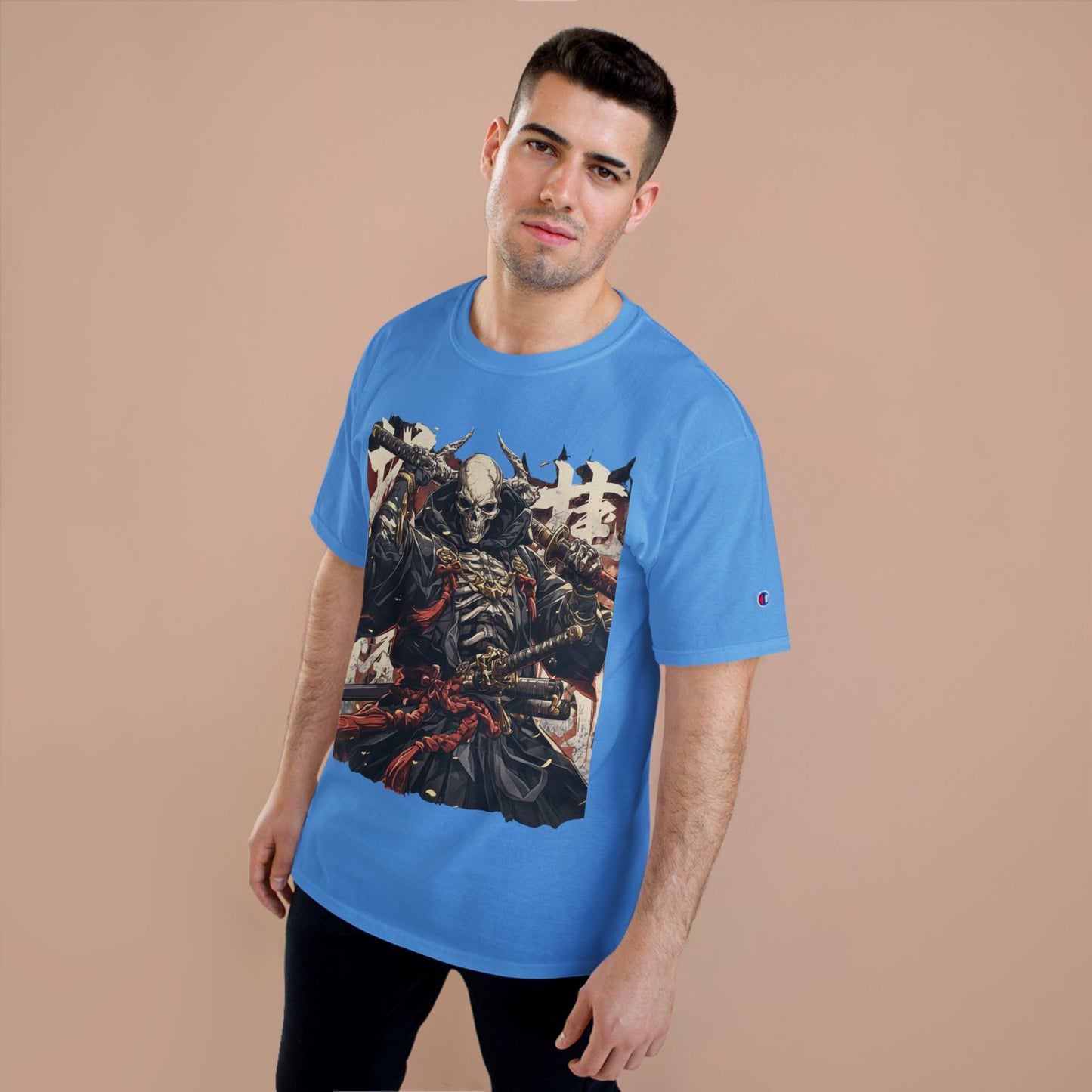Samurai Skeleton Warrior T-Shirt – Dark Japanese Myth Art Tee