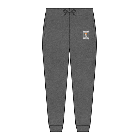 Unisex Fleece Joggers with Embroidery - Cozy & Stylish Activewear