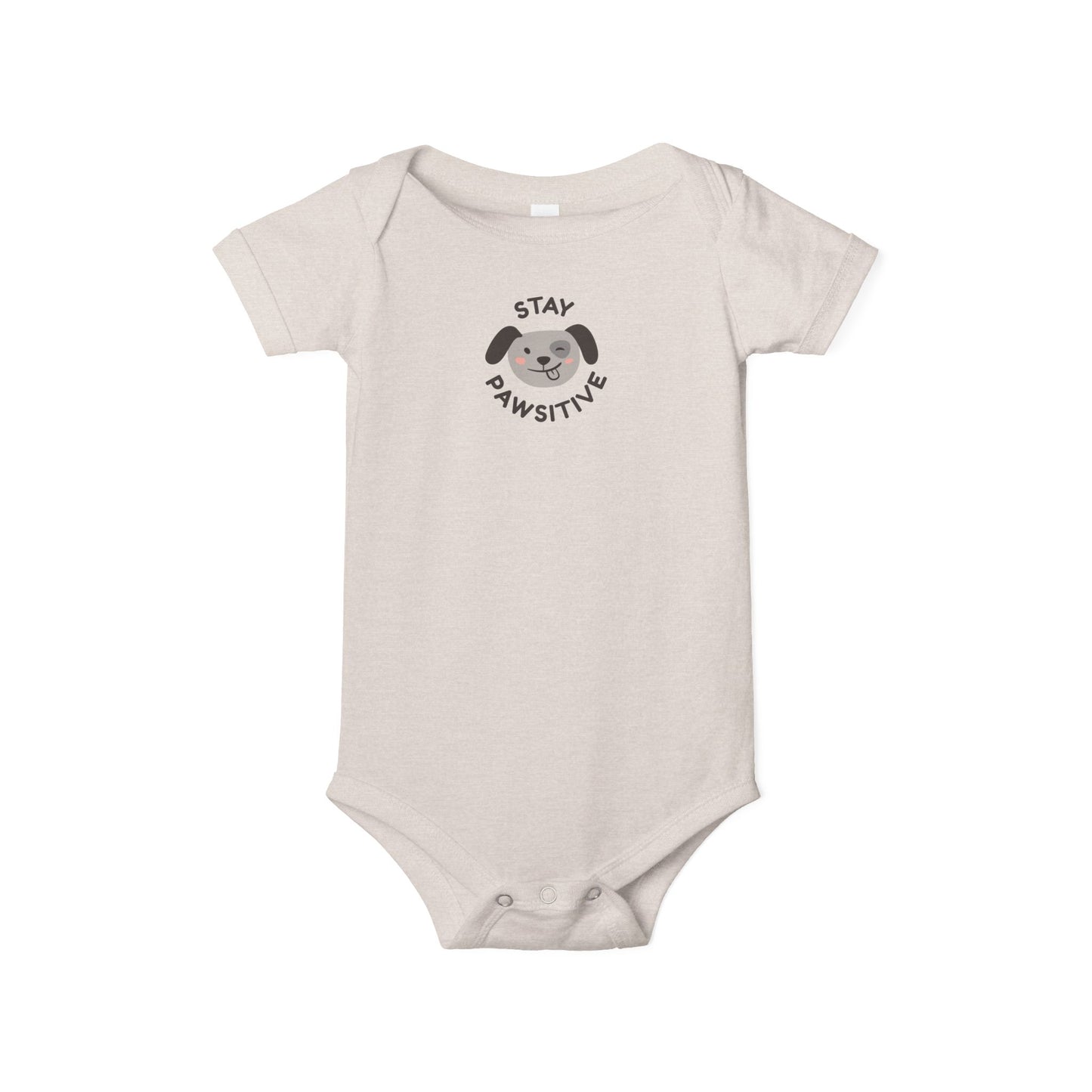 Pawsitive Infant Onesie - Cute Baby Romper, Perfect for Baby Showers, Newborn Gifts, Dog Lovers, Playful Outfits, Everyday Wear