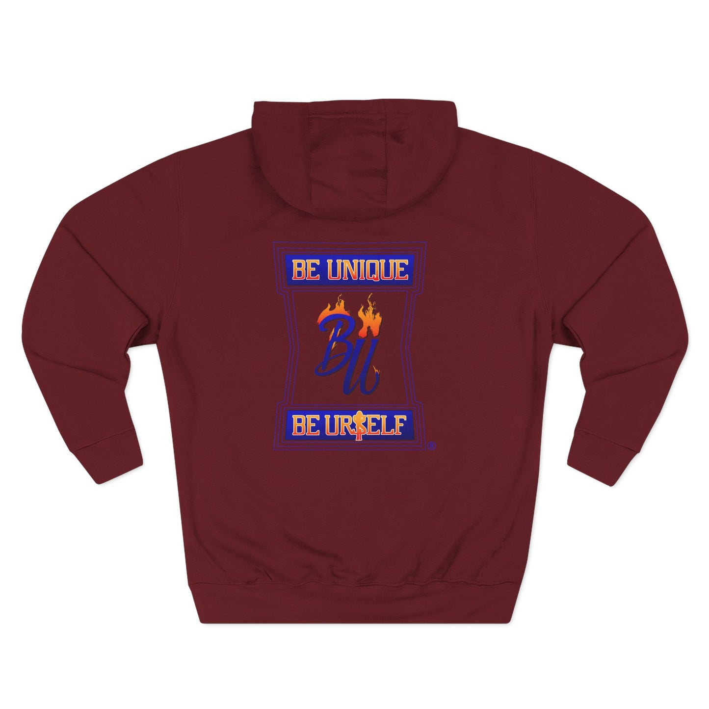 Sporty Three-Panel Fleece Hoodie, Unique Hooded Sweatshirt, Casual Fall Wear, Gift for Sports Fans, Comfortable Activewear