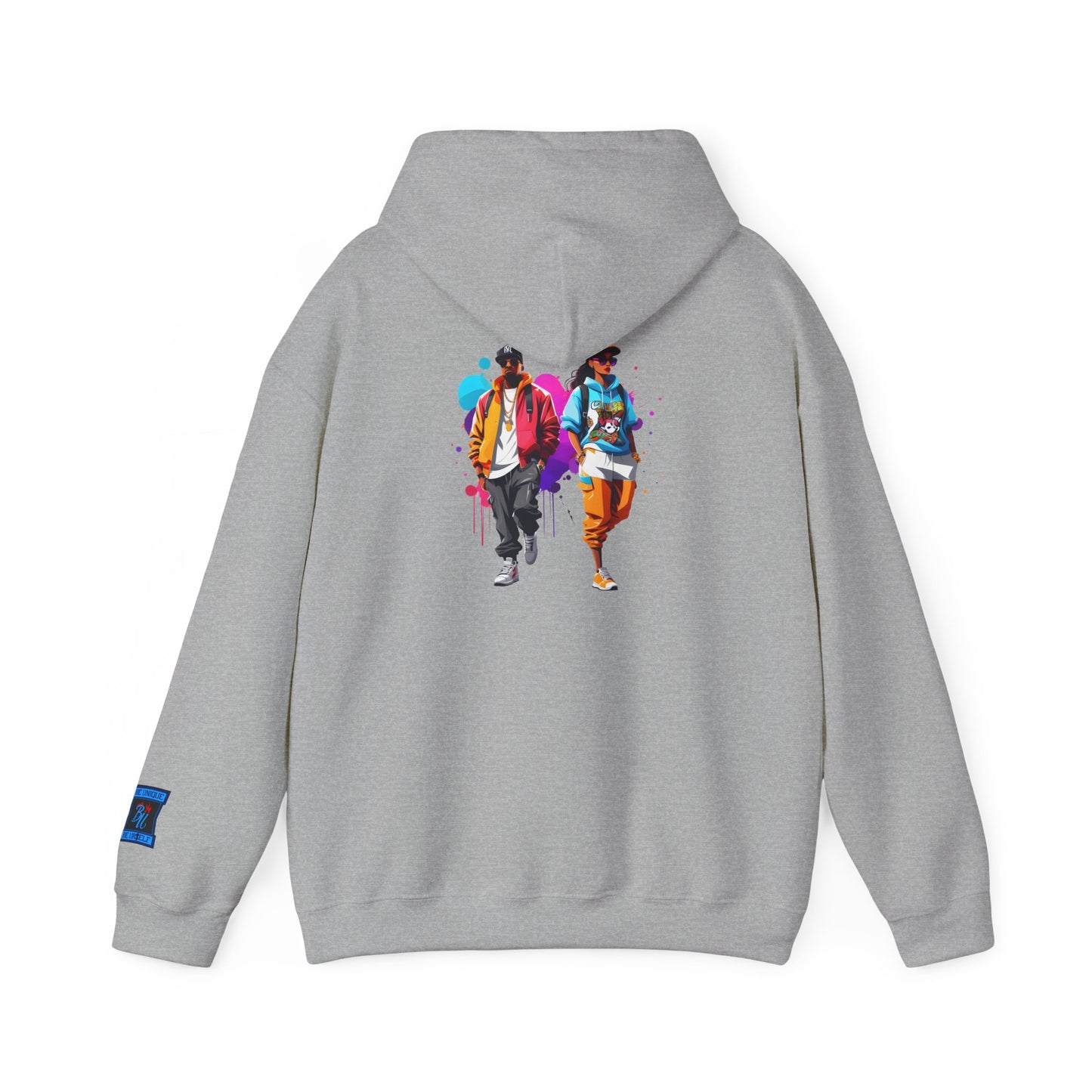 Hoodie — Retro Street Dancers Graphic Pullover