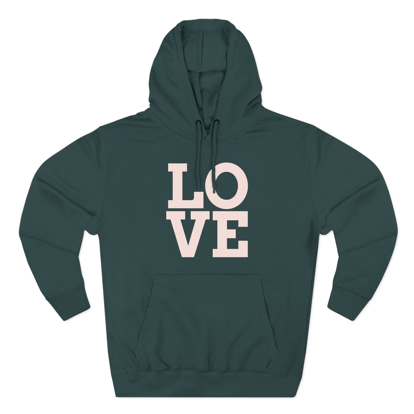 Love Graphic Fleece Hoodie