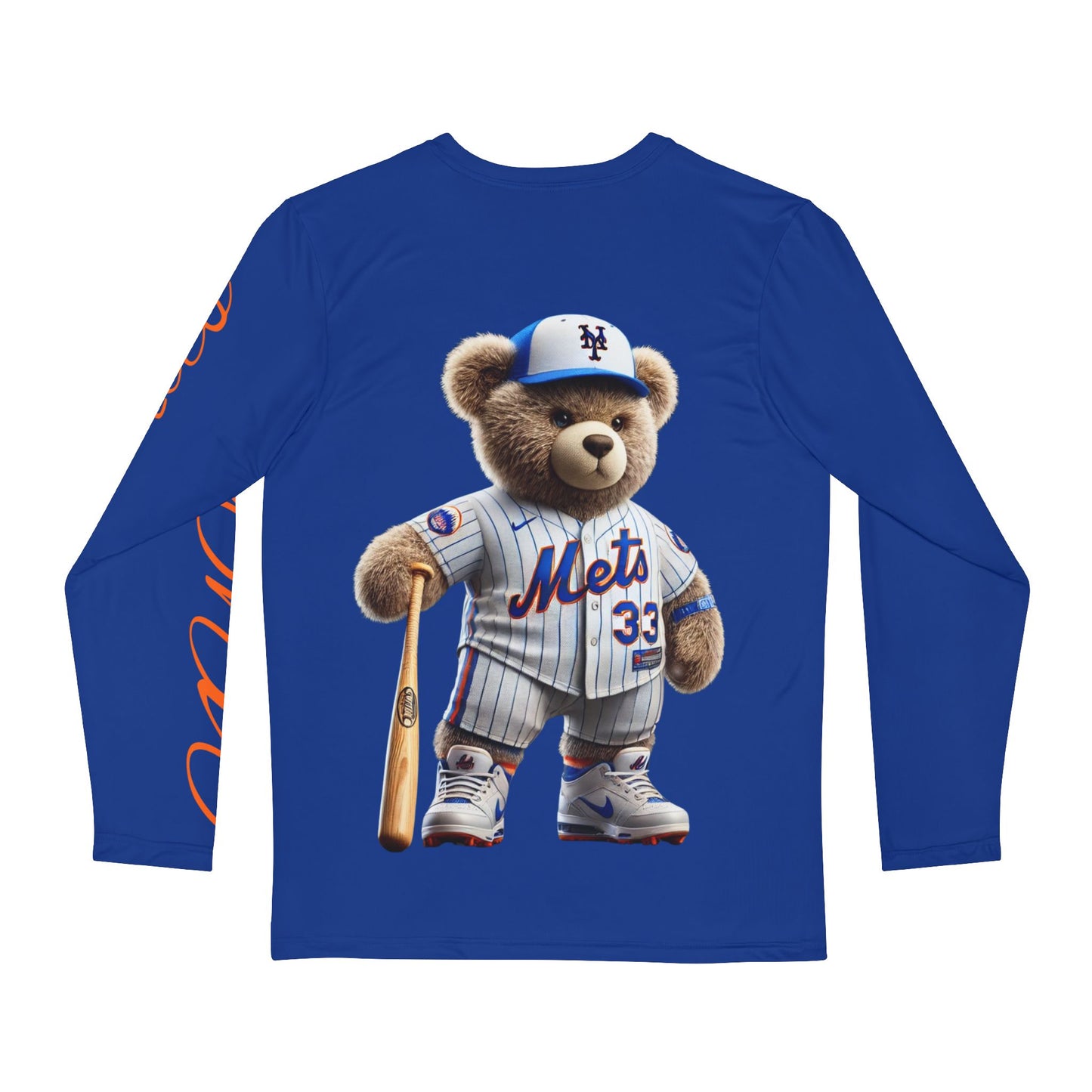 Sporty Men's Long Sleeve Shirt, Funny Tee for Baseball Fans, Gift for Father's Day, Casual Wear, Birthday Present