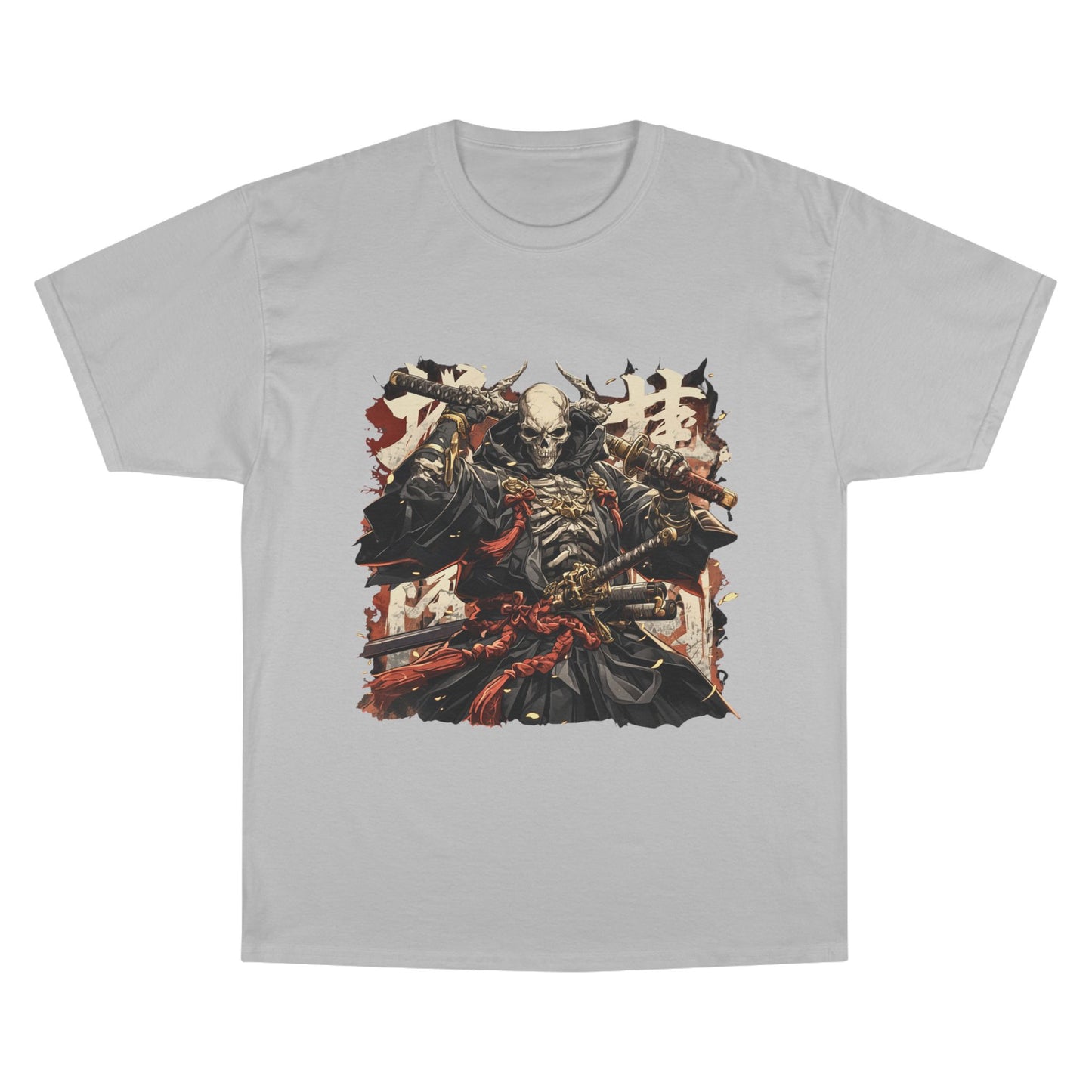 Samurai Warrior Champion T-Shirt, Anime T-Shirt, Gift for Him, Streetwear, Graphic Tee