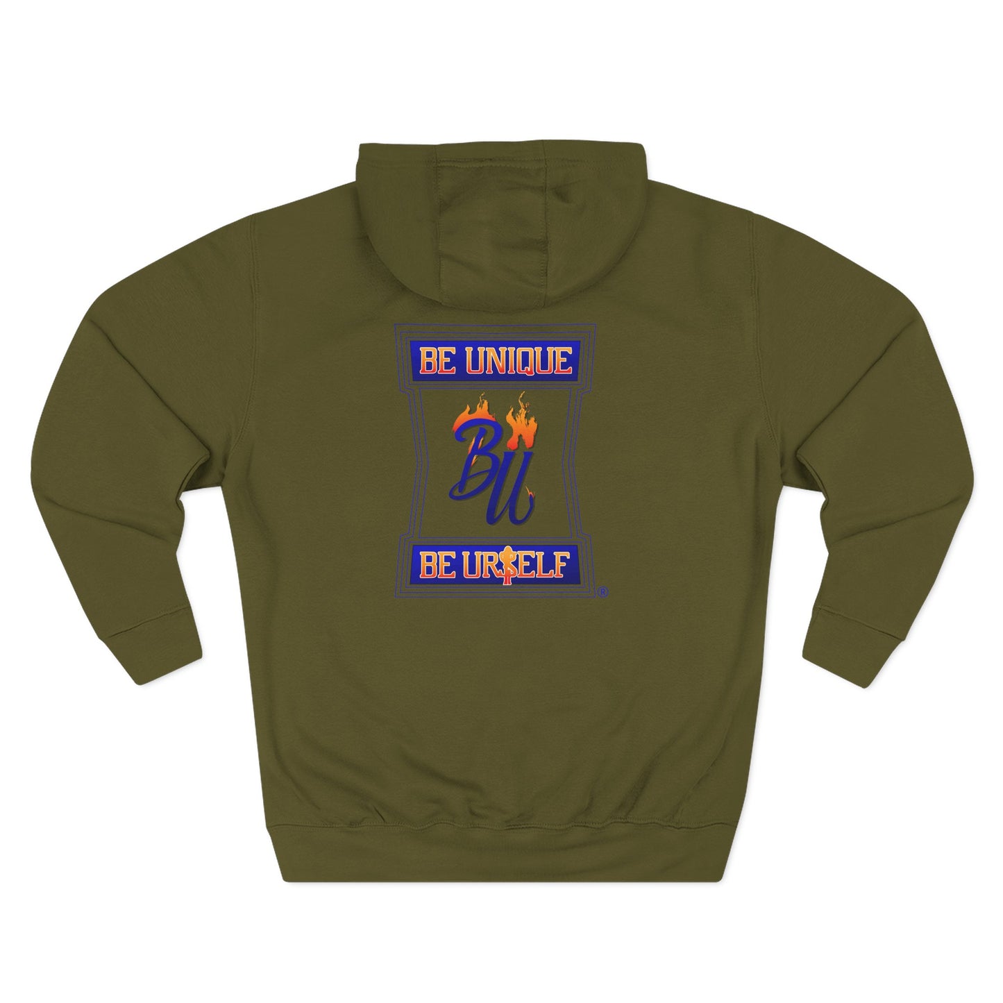 Unique Three-Panel Fleece Hoodie for Trendsetters, Cozy Smart Casual Wear, Gift for Birthdays, Celebrations, Everyday Style