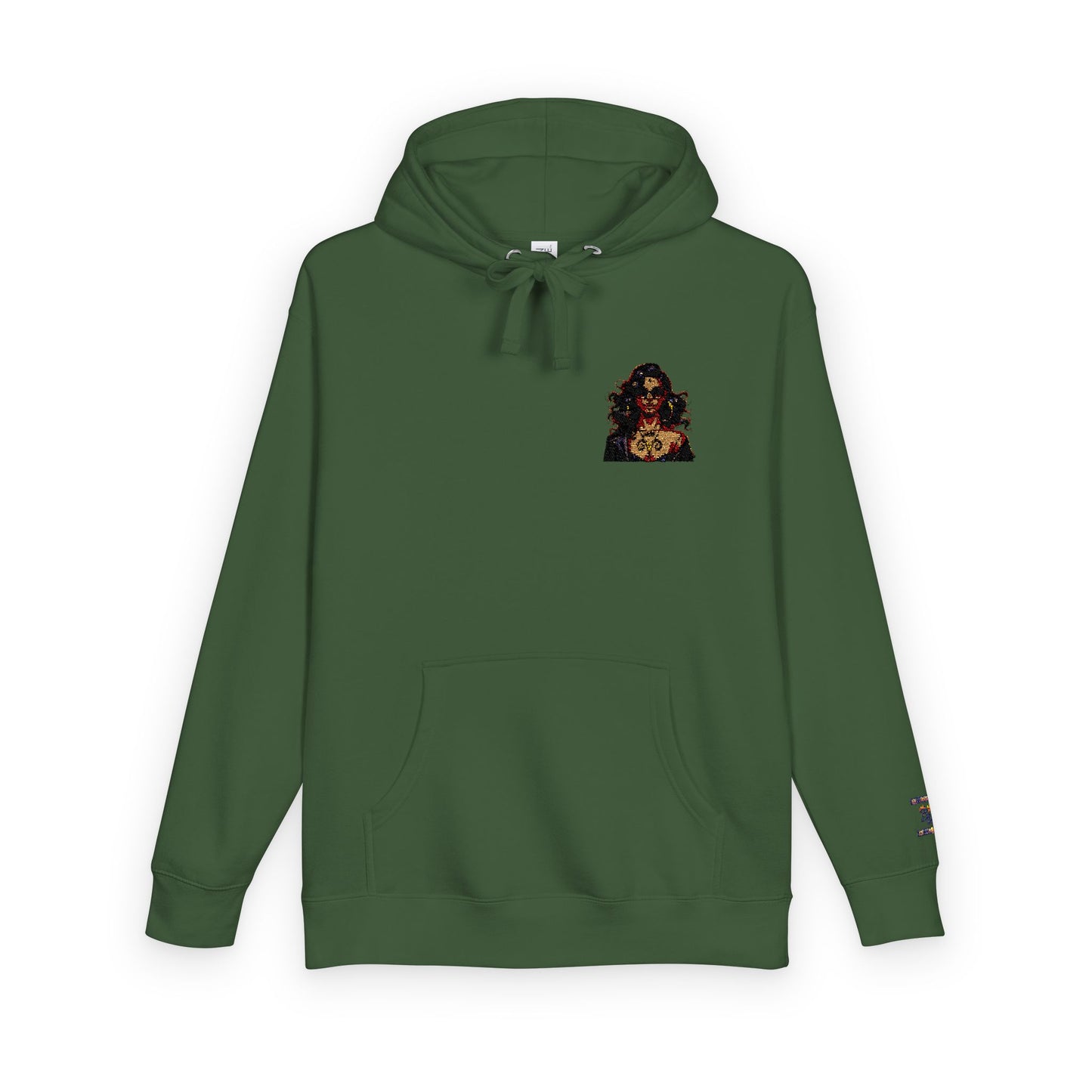 Cozy Floral Graphic Hoodie - Unisex Fleece Sweatshirt, Gift for Him or Her, Casual Wear, Autumn Fashion, Streetwear