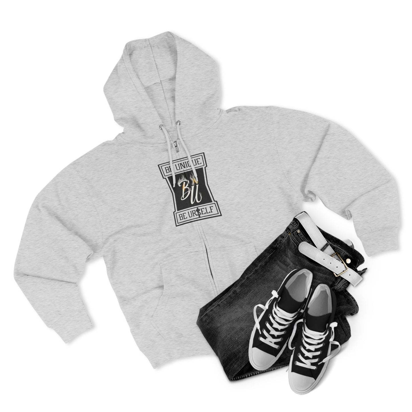 Unisex Zip Hoodie with Inspirational Design - Chill Vibe Sportswear, Perfect for Skaters, New Yorkers, Athletes, Gift for Friends, [...]