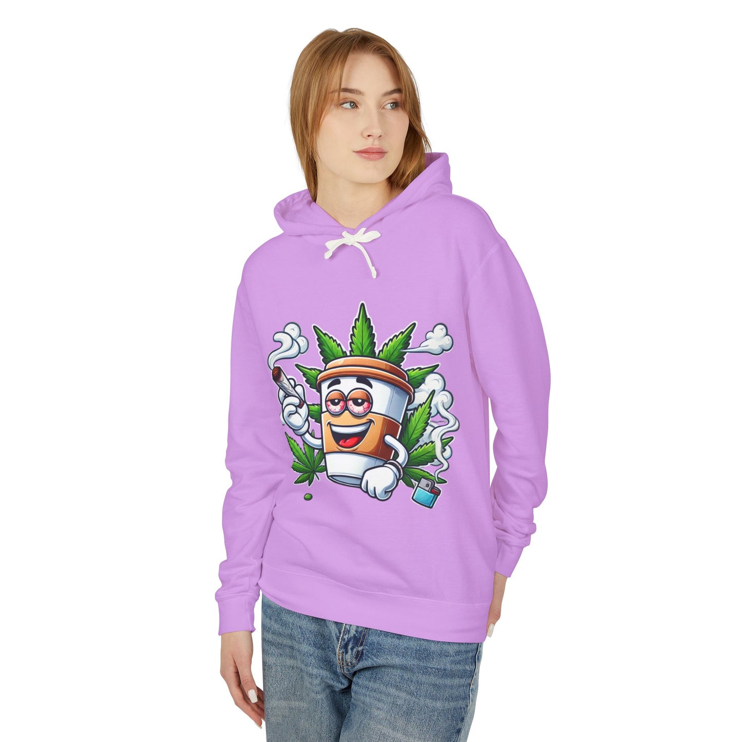 Hooded Sweatshirt with Chill Vibe, Unisex Pullover, Perfect for Relaxing, Casual Wear, Friends Gatherings, 420 Celebrations