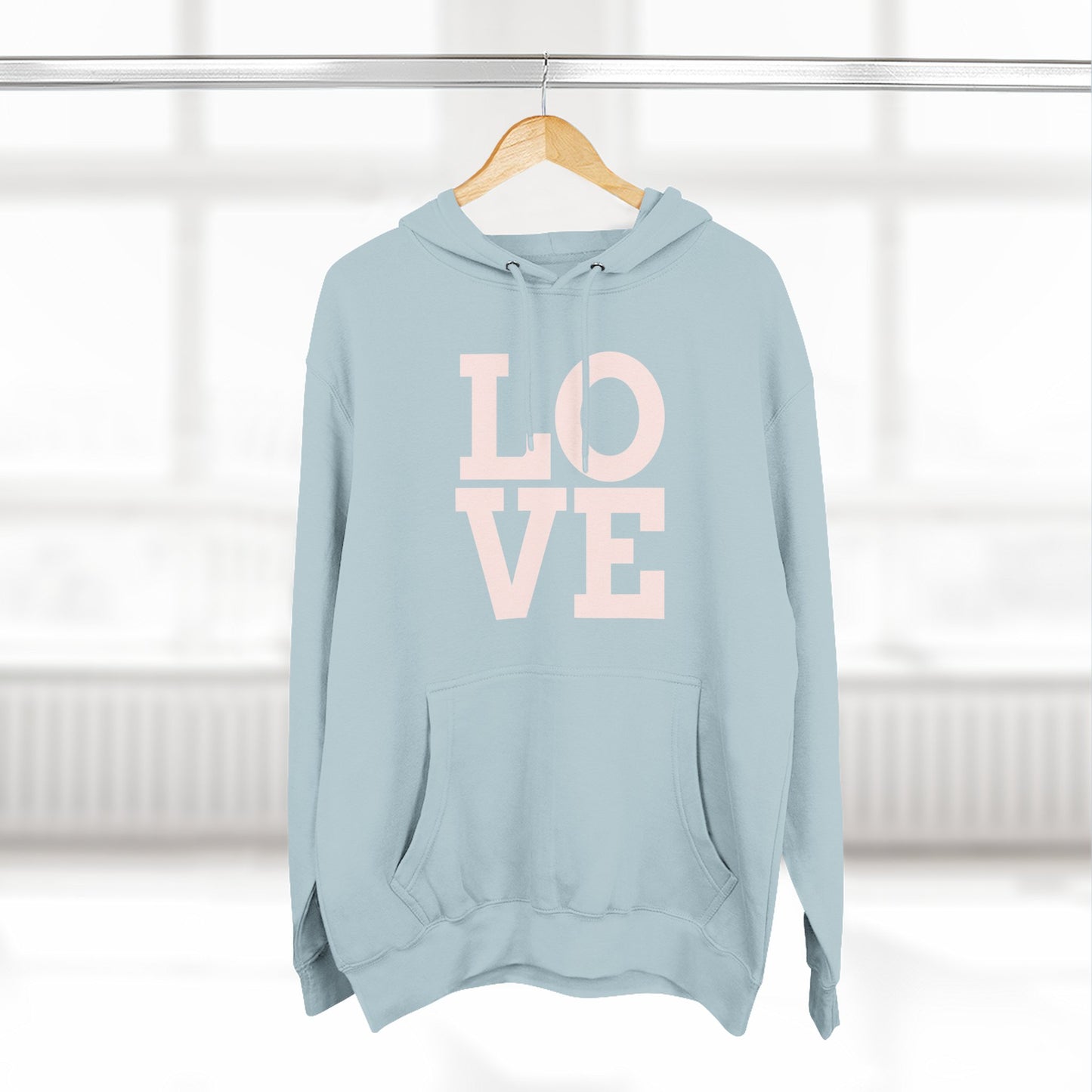 Love Graphic Fleece Hoodie
