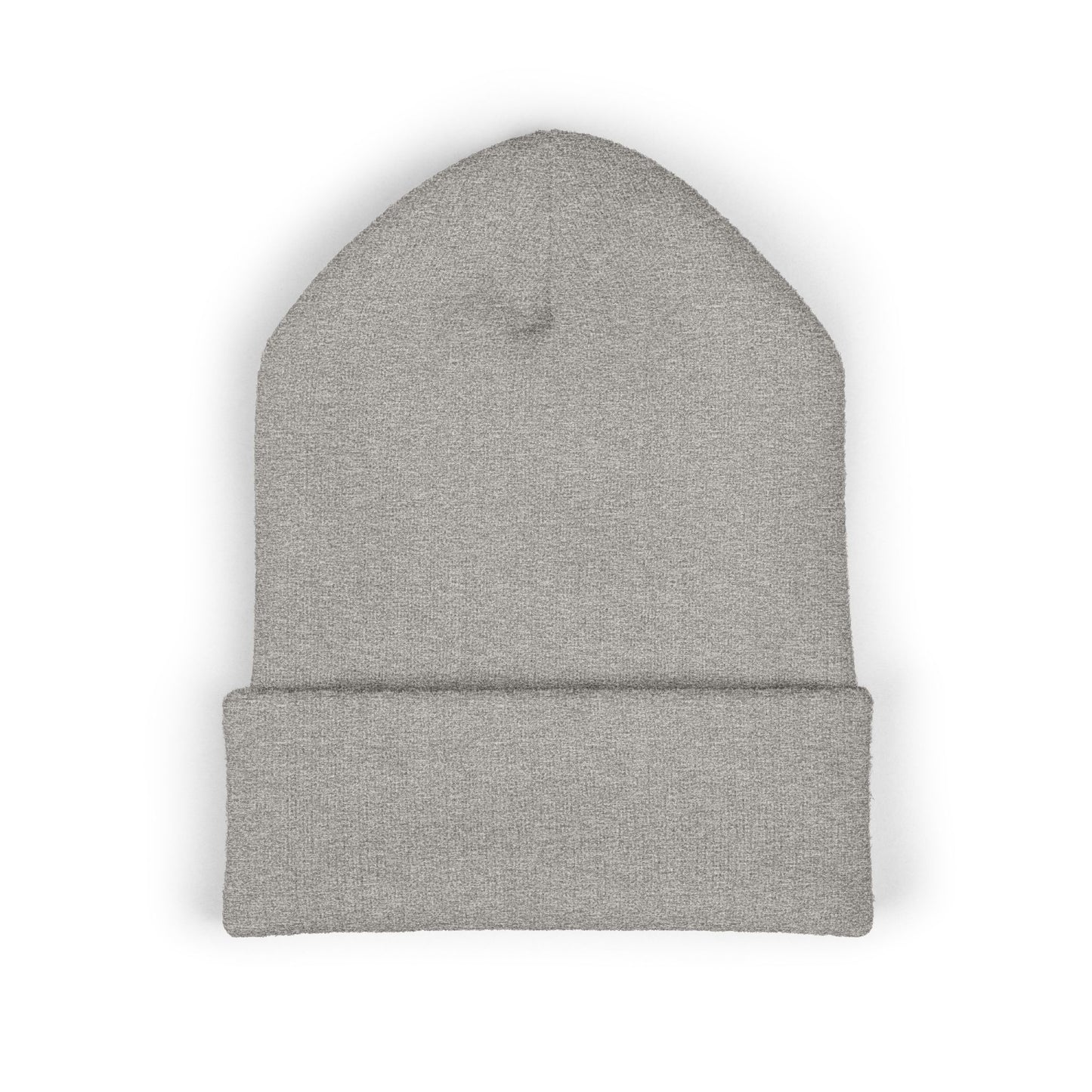 Embroidered 'Choose Joy' Cuffed Beanie — Classic Winter Knit Hat