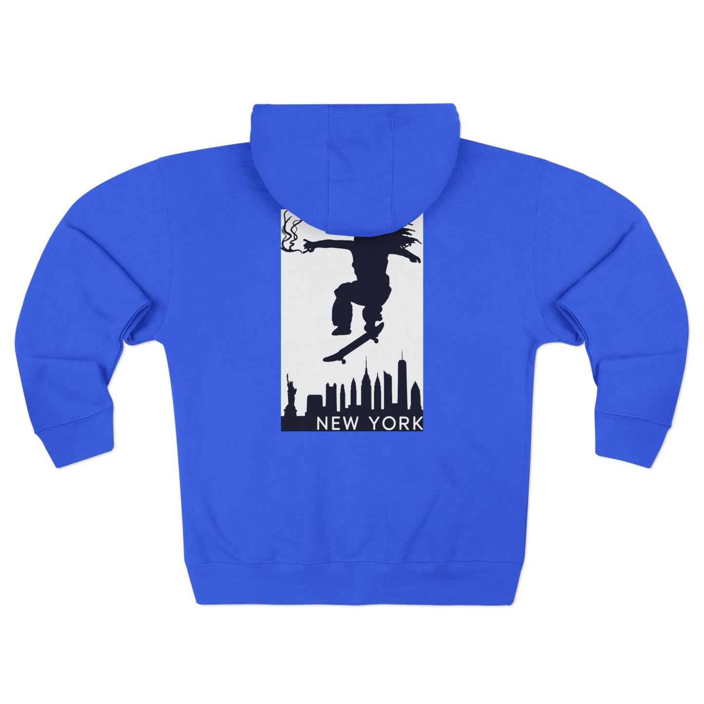 Unisex Zip Hoodie with Inspirational Design - Chill Vibe Sportswear, Perfect for Skaters, New Yorkers, Athletes, Gift for Friends, [...]
