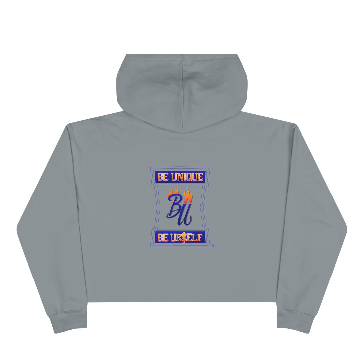 Trendy Crop Hoodie with Heart and Unique Message, Casual Hoodie, Gift for Her, Summer Fashion, Streetwear