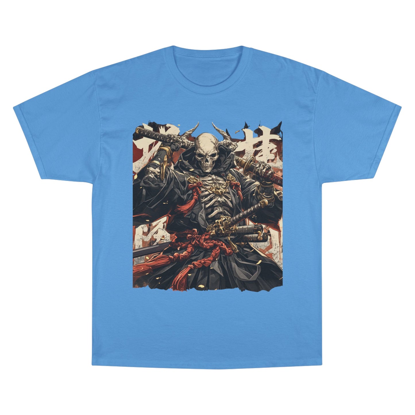 Samurai Skeleton Warrior T-Shirt – Dark Japanese Myth Art Tee