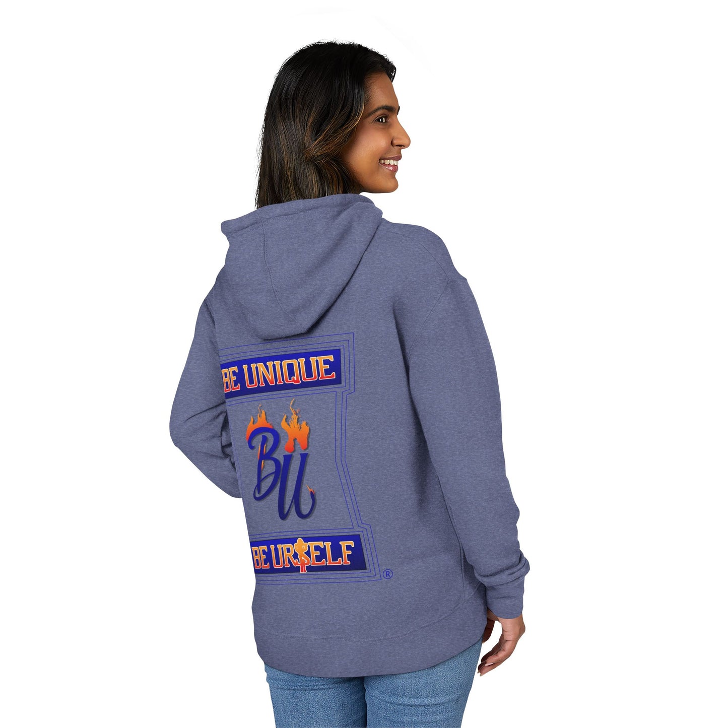 Unisex Be Unique Hoodie, Cozy Casual Wear, Gift for Friends, Inspirational Fashion, Unisex Sweatshirt, Self-Expression Apparel