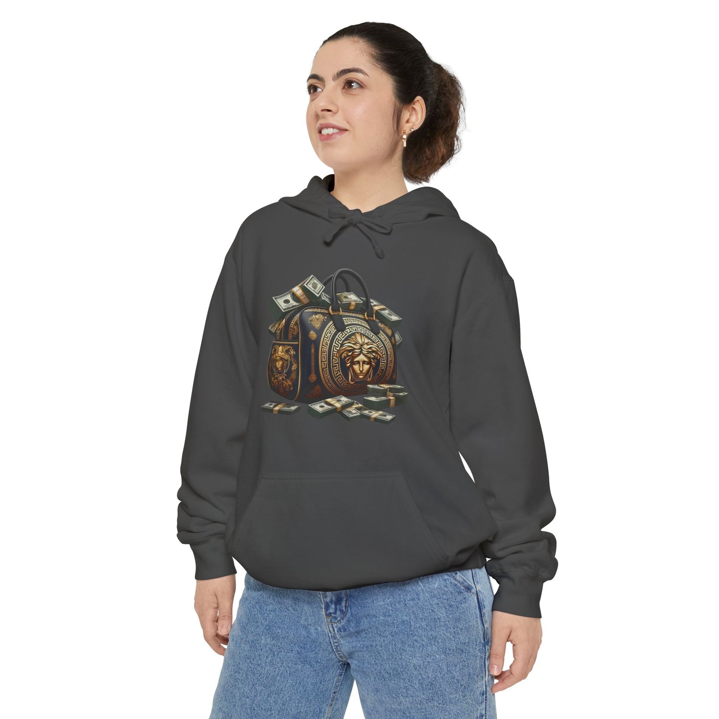 Unisex Garment-Dyed Hoodie with Unique Design, Cozy Casual Wear, Inspirational Gift, Street Style Essential, Perfect for All Seasons, [...]