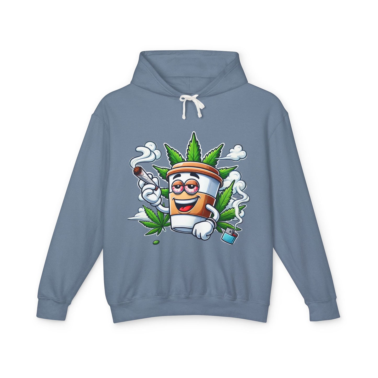 Hooded Sweatshirt with Chill Vibe, Unisex Pullover, Perfect for Relaxing, Casual Wear, Friends Gatherings, 420 Celebrations