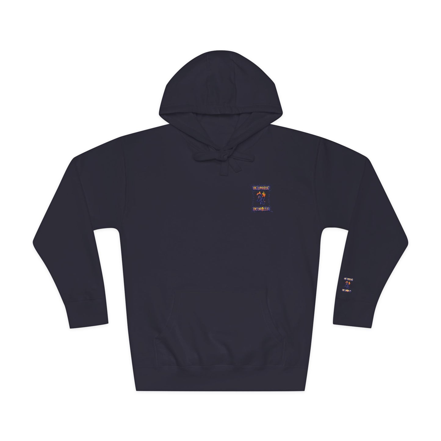Stylish Unisex Fleece Hoodie - Bold Art Design, Cozy Streetwear, Perfect for Gifting, Unisex Casual Wear, Trendy Fall Fashion