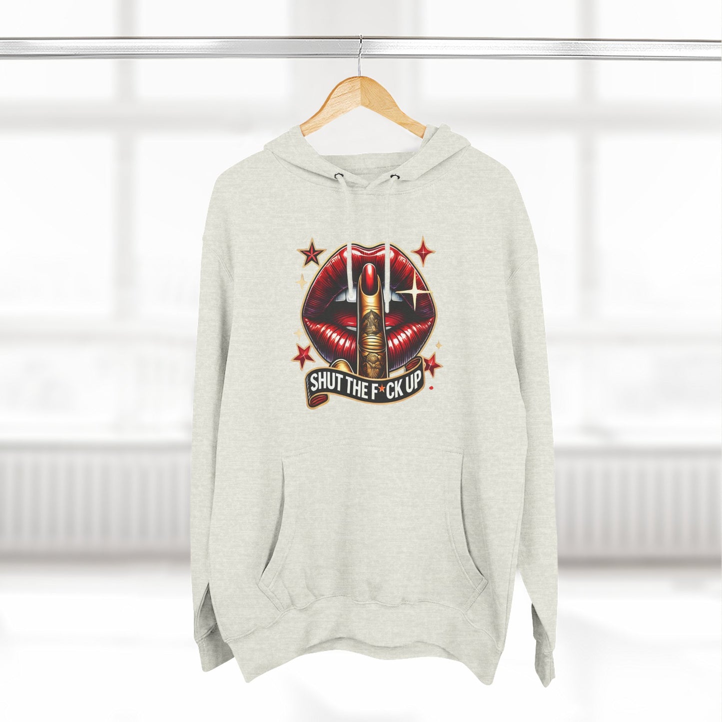 Shut the F**k Up Fleece Hoodie