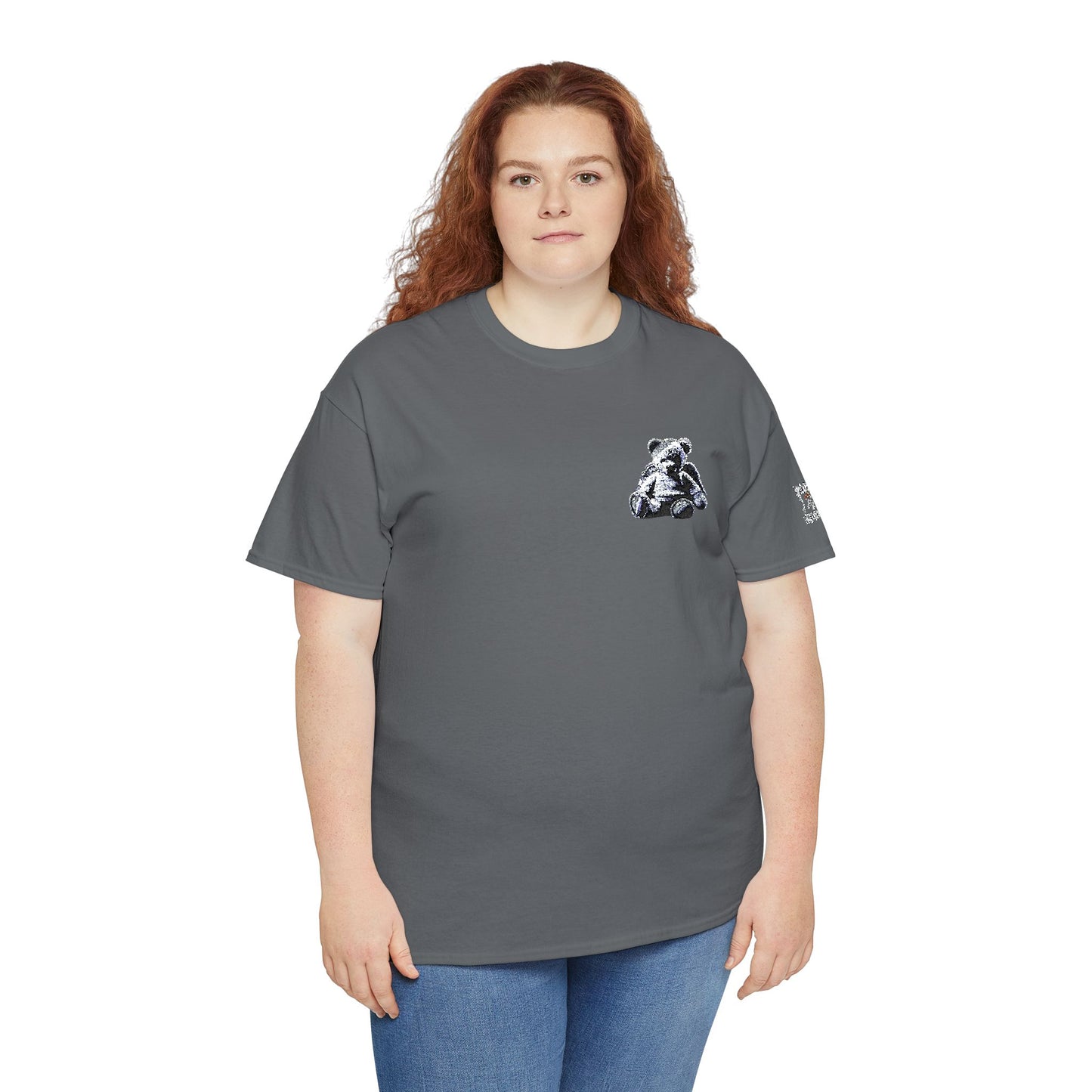Cuddle Bear Unisex Tee, Cozy Cotton Shirt, Casual Everyday Wear, Cute Gift for Animal Lovers, Birthday, Holiday Apparel
