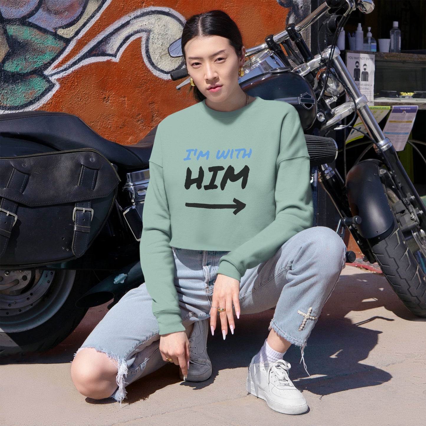 Women's Cropped Sweatshirt