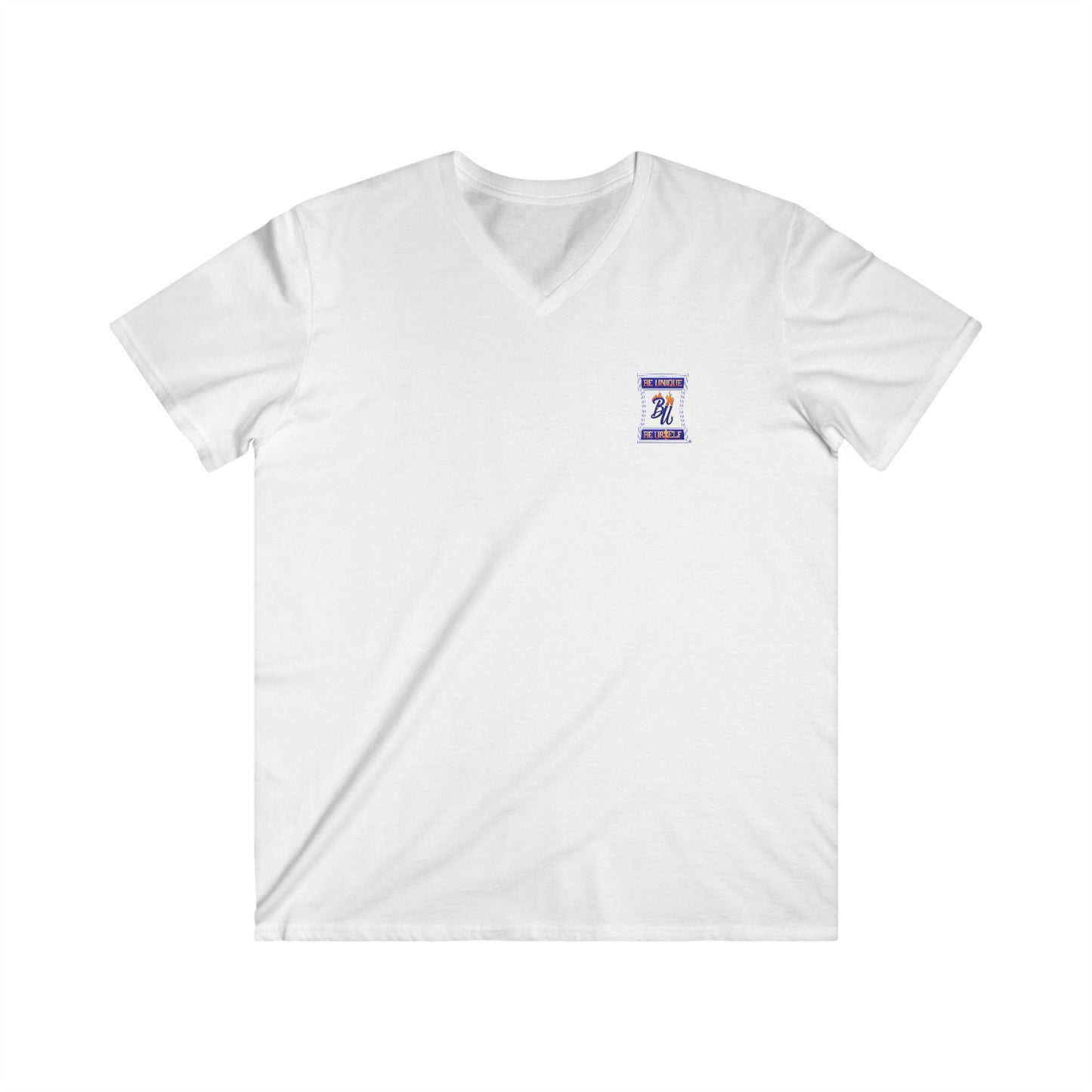 Men's V-Neck Short Sleeve Tee with Sports Bear Design, Casual Wear, Gift for Sports Fans, Summer Fashion, Birthday Gift, Sports Apparel