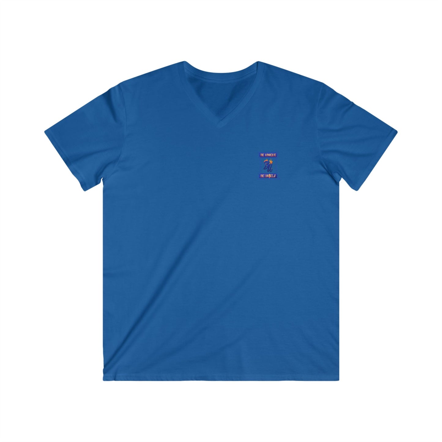 Men's V-Neck Short Sleeve Tee with Sports Bear Design, Casual Wear, Gift for Sports Fans, Summer Fashion, Birthday Gift, Sports Apparel