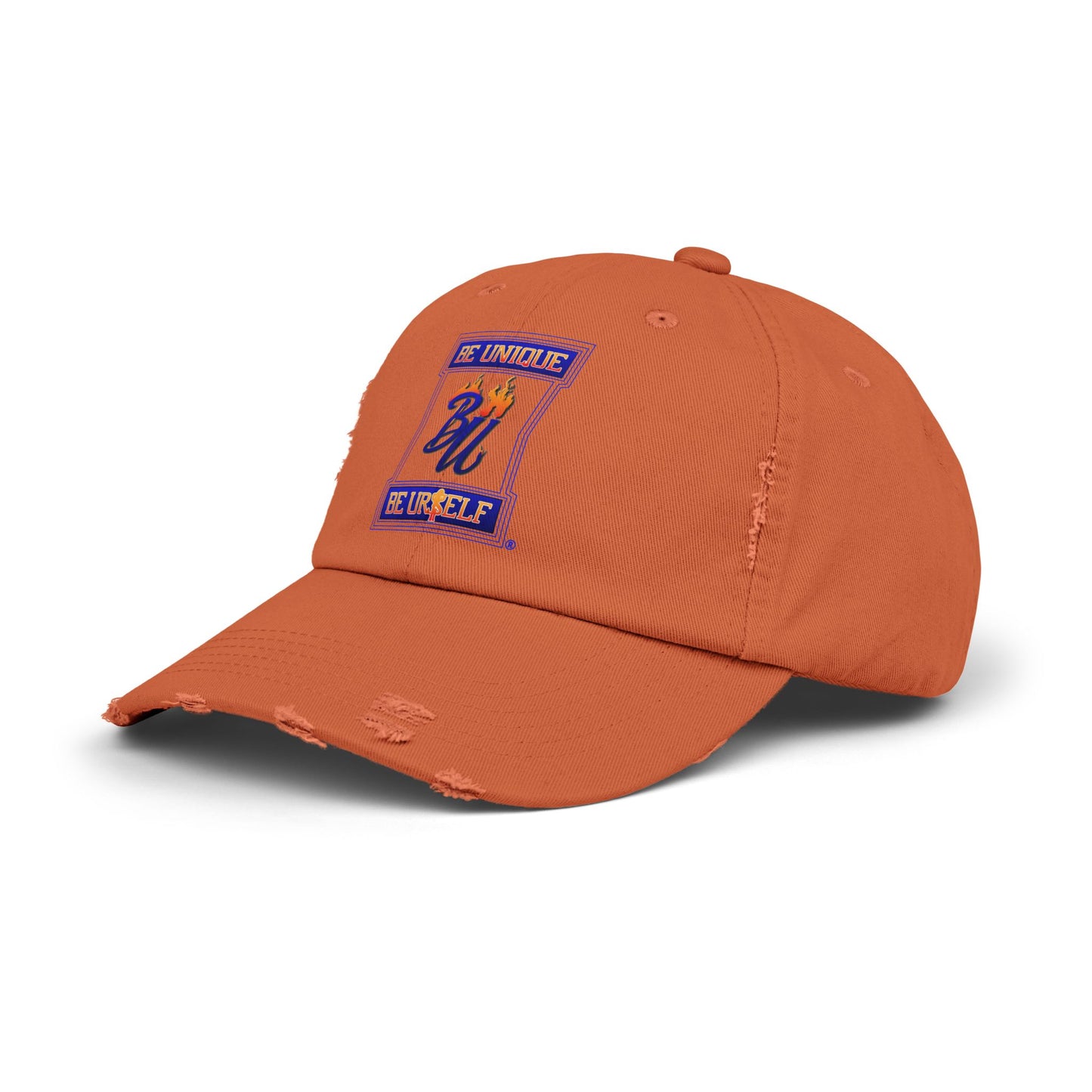 Unisex Distressed Cap, Casual Fashion Hat, Motivational Gift, Trendy Accessory, Everyday Wear, Birthday Gift