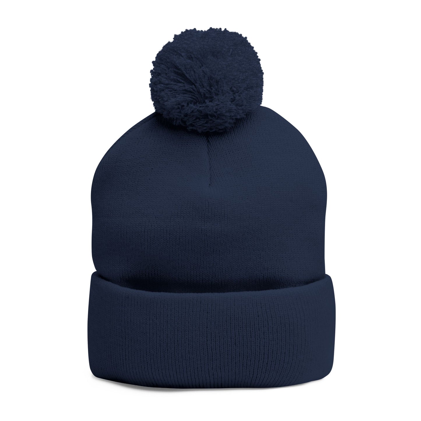 Cozy Pom-Pom Knit Cap with Unique Embroidery, Winter Hat, Beanie for Men & Women, Gift for Him/Her, Perfect for Outdoor Activities