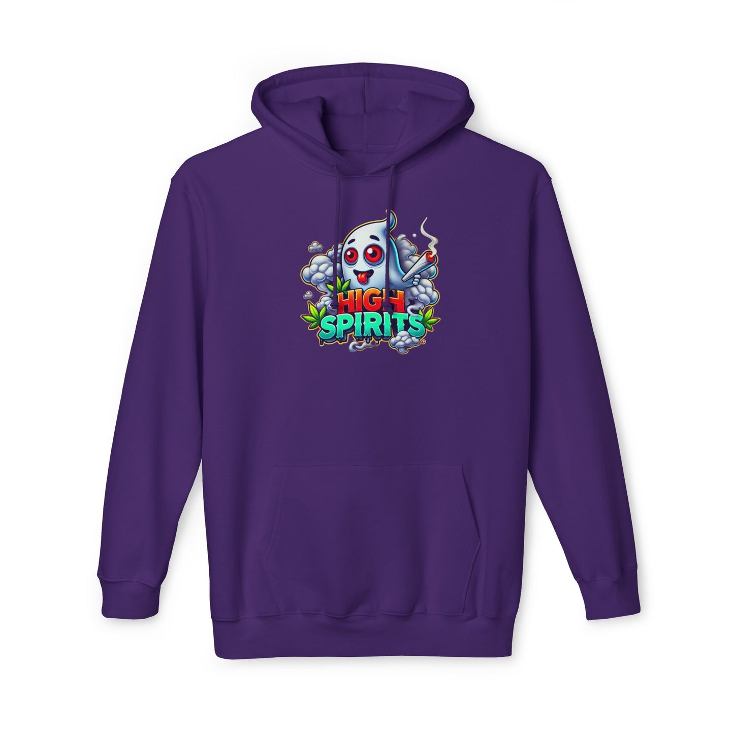 Unisex Hooded Sweatshirt - Halloween Ghost Design, Cozy Gift for Fall, Party Wear, Spooky Season, Casual Comfort
