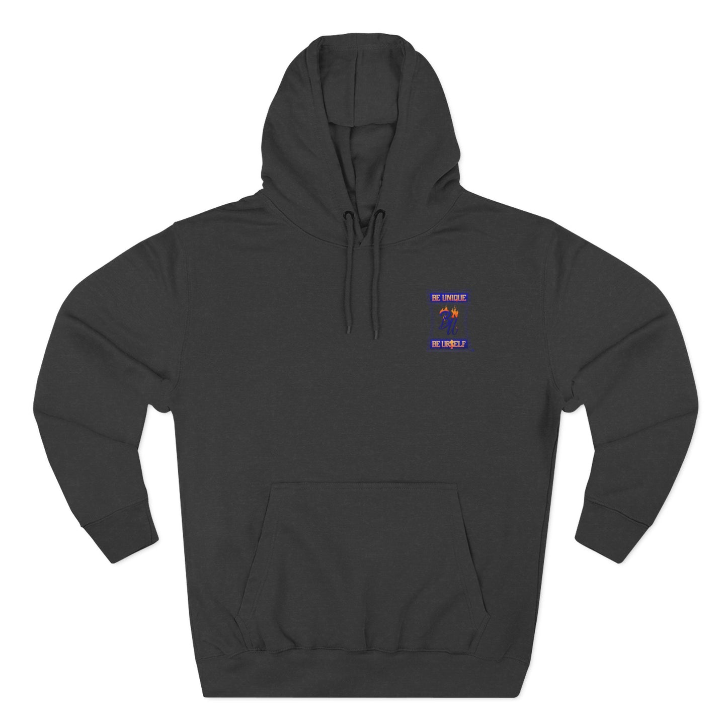 Smiley Face Fleece Hoodie, Cozy Casual Sweatshirt, Unisex Hoodie, Graphic Hoodie, Relaxed Winter Wear