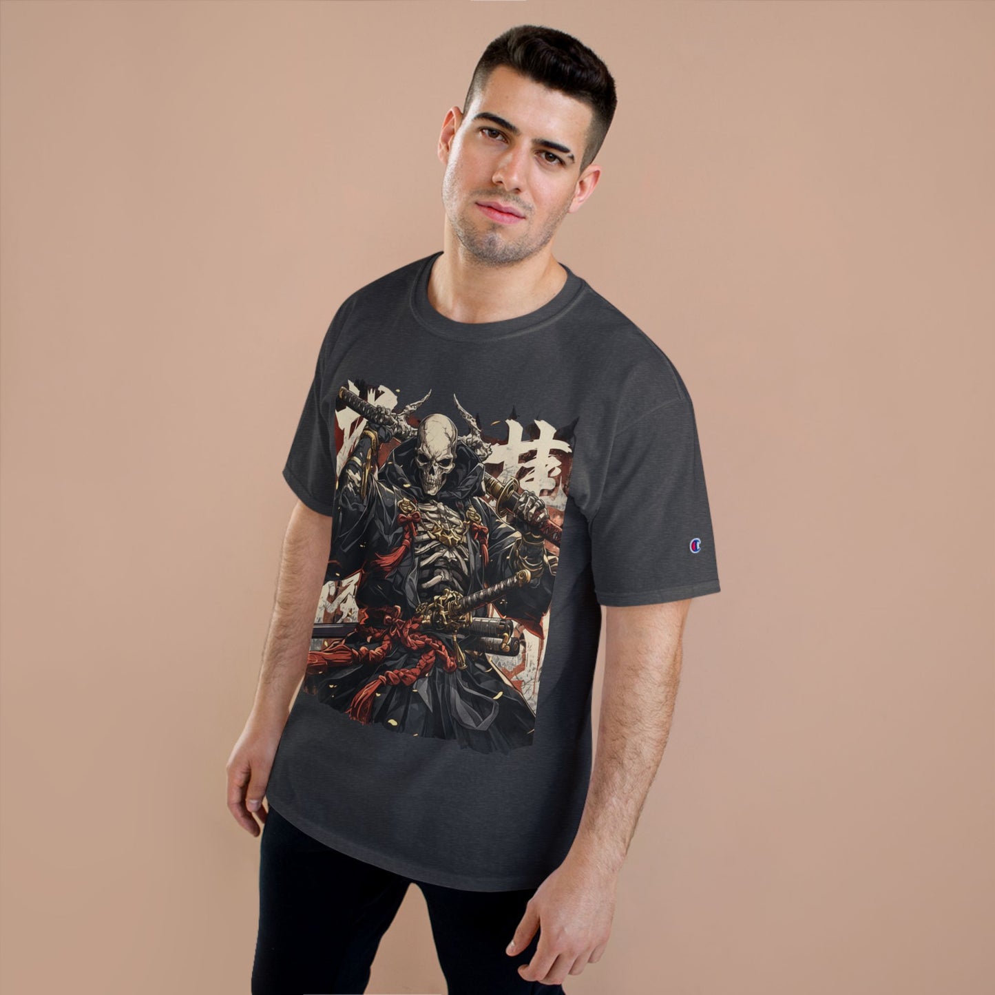 Samurai Skeleton Warrior T-Shirt – Dark Japanese Myth Art Tee