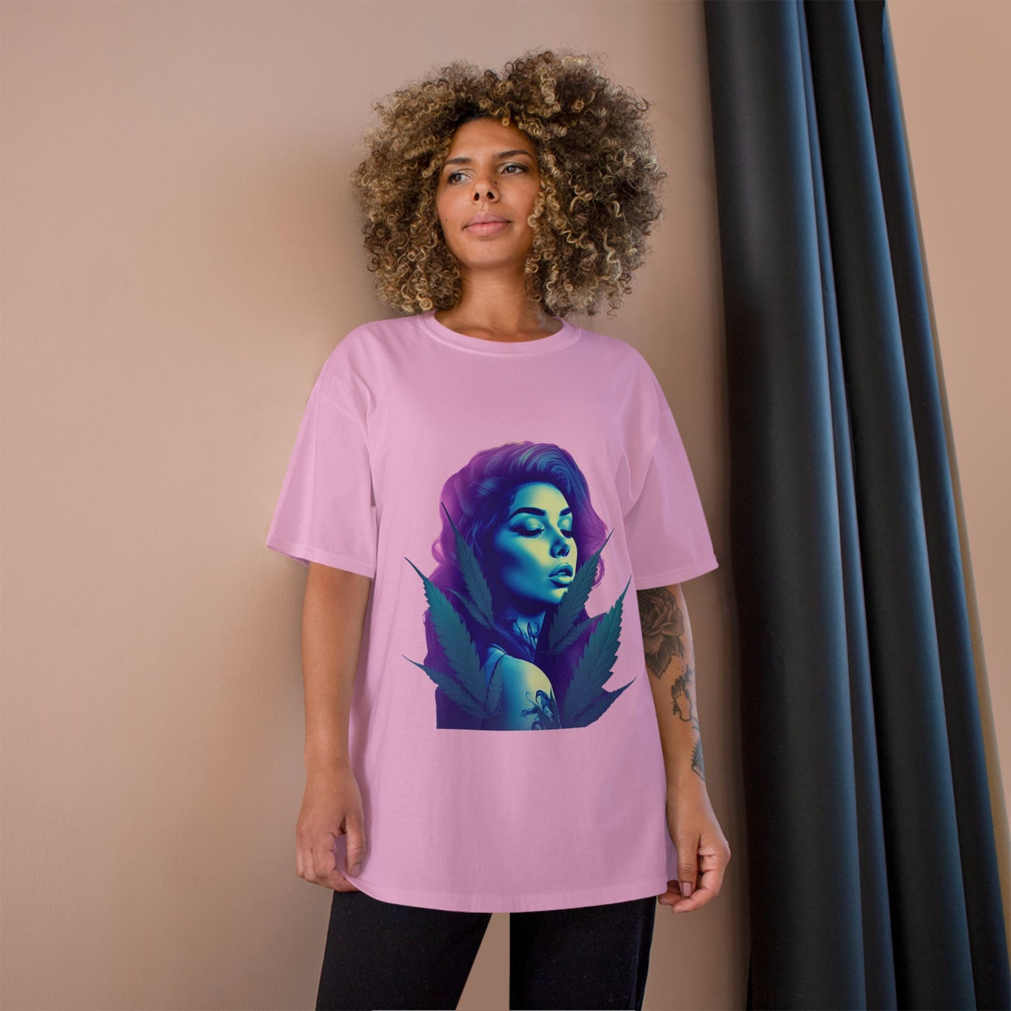 Vintage Champion Graphic Tee for Unique Souls, Trendy T-Shirt, Artistic Casual Wear, Streetwear Style, Gift for Creatives, Everyday Fashion