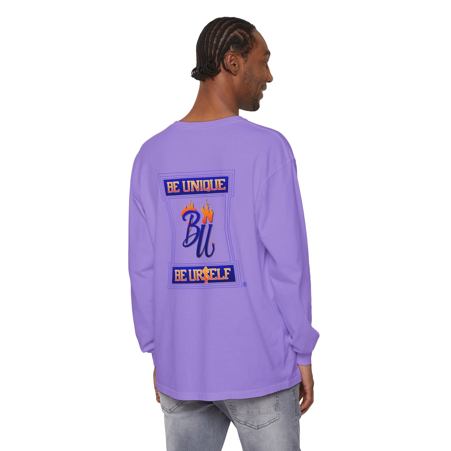 Trendy Long Sleeve Tee with Heart Design and Motivational Back Print, Unisex Gift, Casual Wear, Outfit for All Seasons, Perfect for [...]