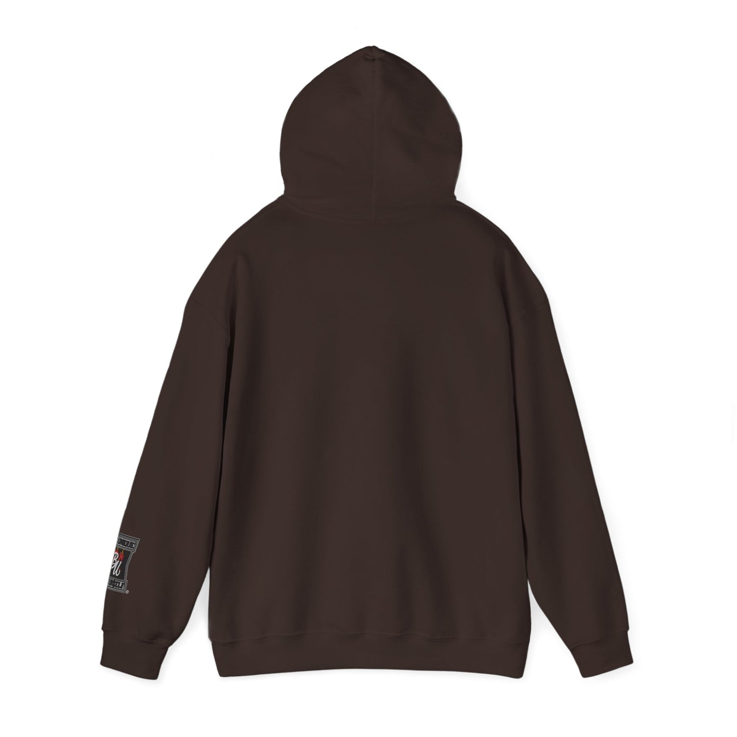 Teddy Bear Graphic Hoodie — Cozy Streetwear Pullover with Patch Detail