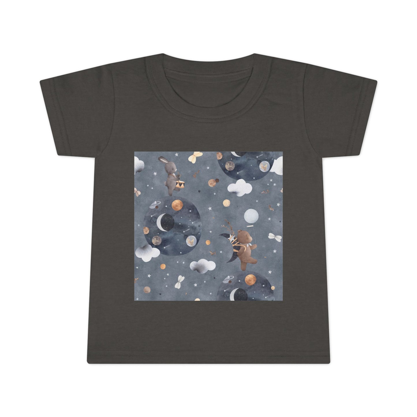 Toddler T-Shirt with Space Design | Perfect for Kids, Unique Gifts, Birthday Outfits, Playtime, Casual Wear