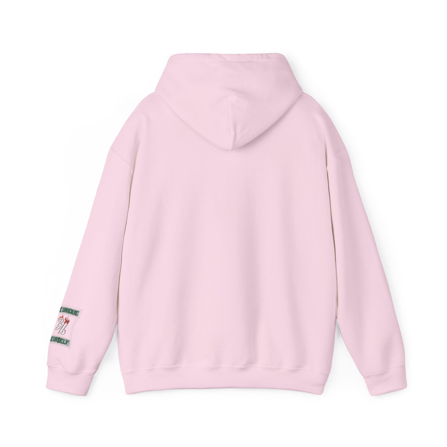Patchwork Teddy Bear Hoodie — Colorful Grunge Bear Design